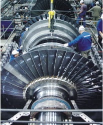 steam turbine repairs