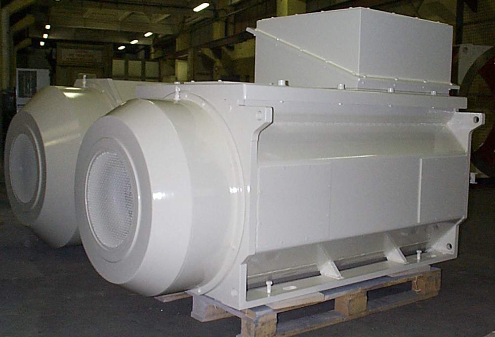 hv induction motor replacement